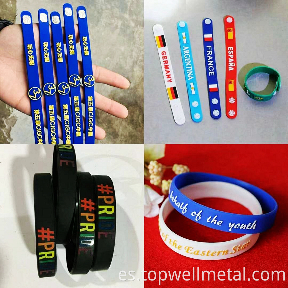 rubber bracelet